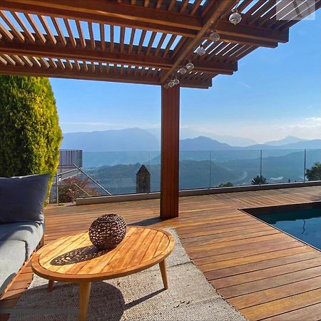 Family Suite With Garden And Amaizing View To Lugano Cademario Exteriör bild