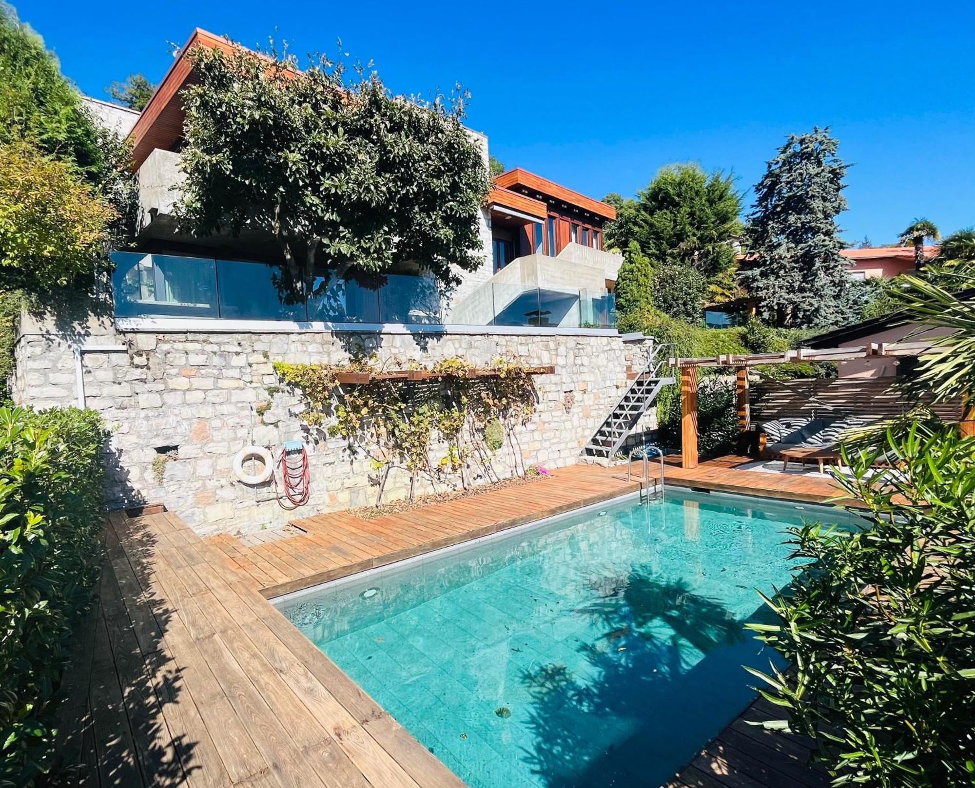 Family Suite With Garden And Amaizing View To Lugano Cademario Exteriör bild